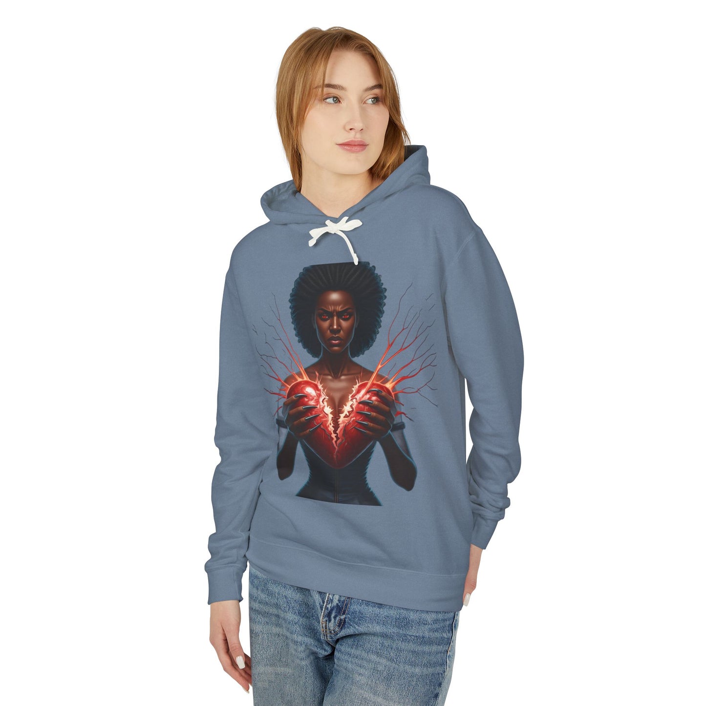 SheDxntLuv's "Shattered Love" Hoodie