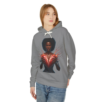 SheDxntLuv's "Shattered Love" Hoodie